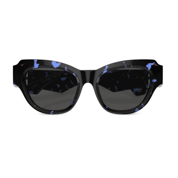 NEW BURBERRY SUNGLASSES WOMEN BE4423 4111/87 HAVANA BLUE EYEWEAR BE4423 411187